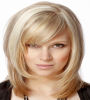miniatura pasemka blond, długie - galeria fryzur